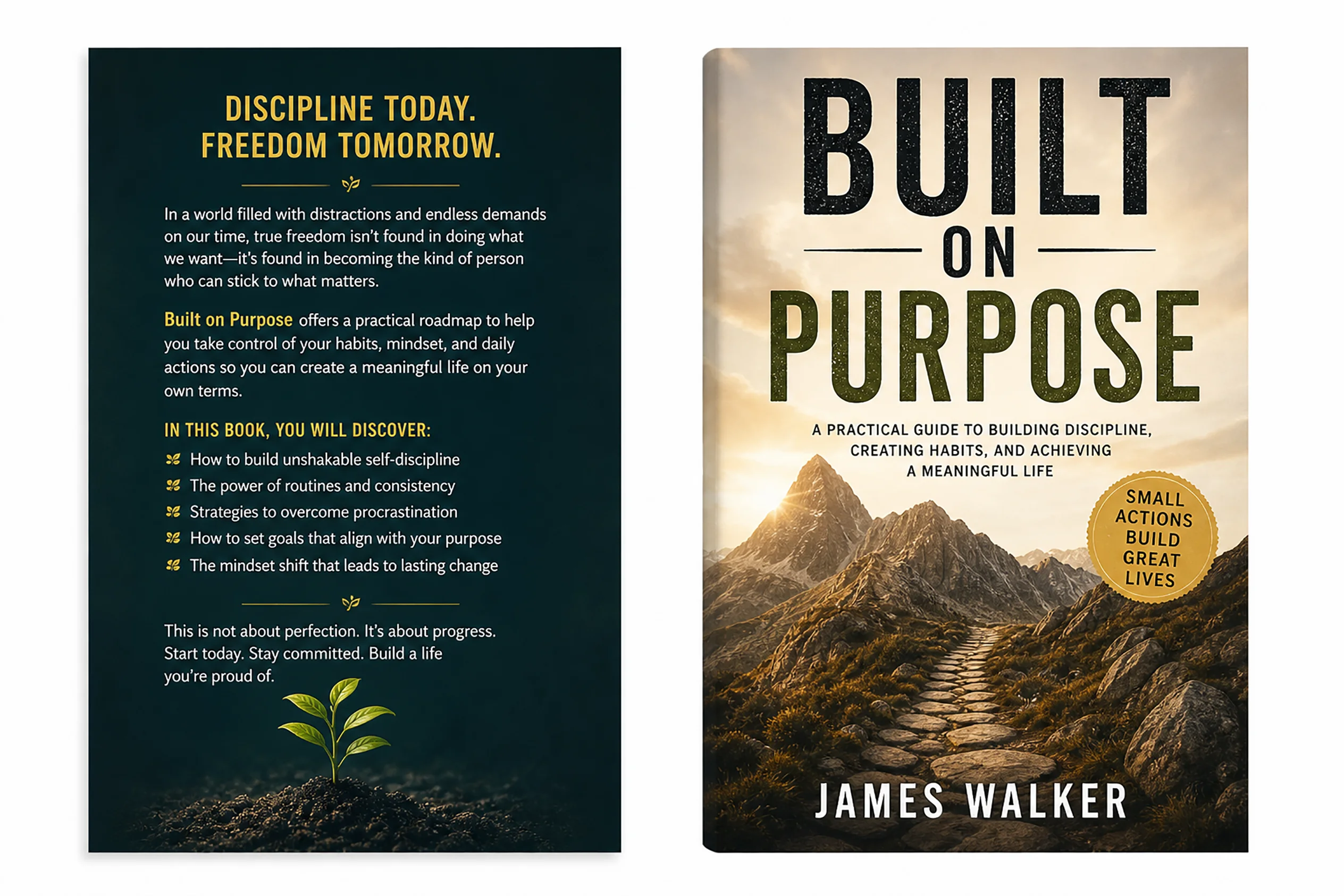 Nonfiction book cover portfolio